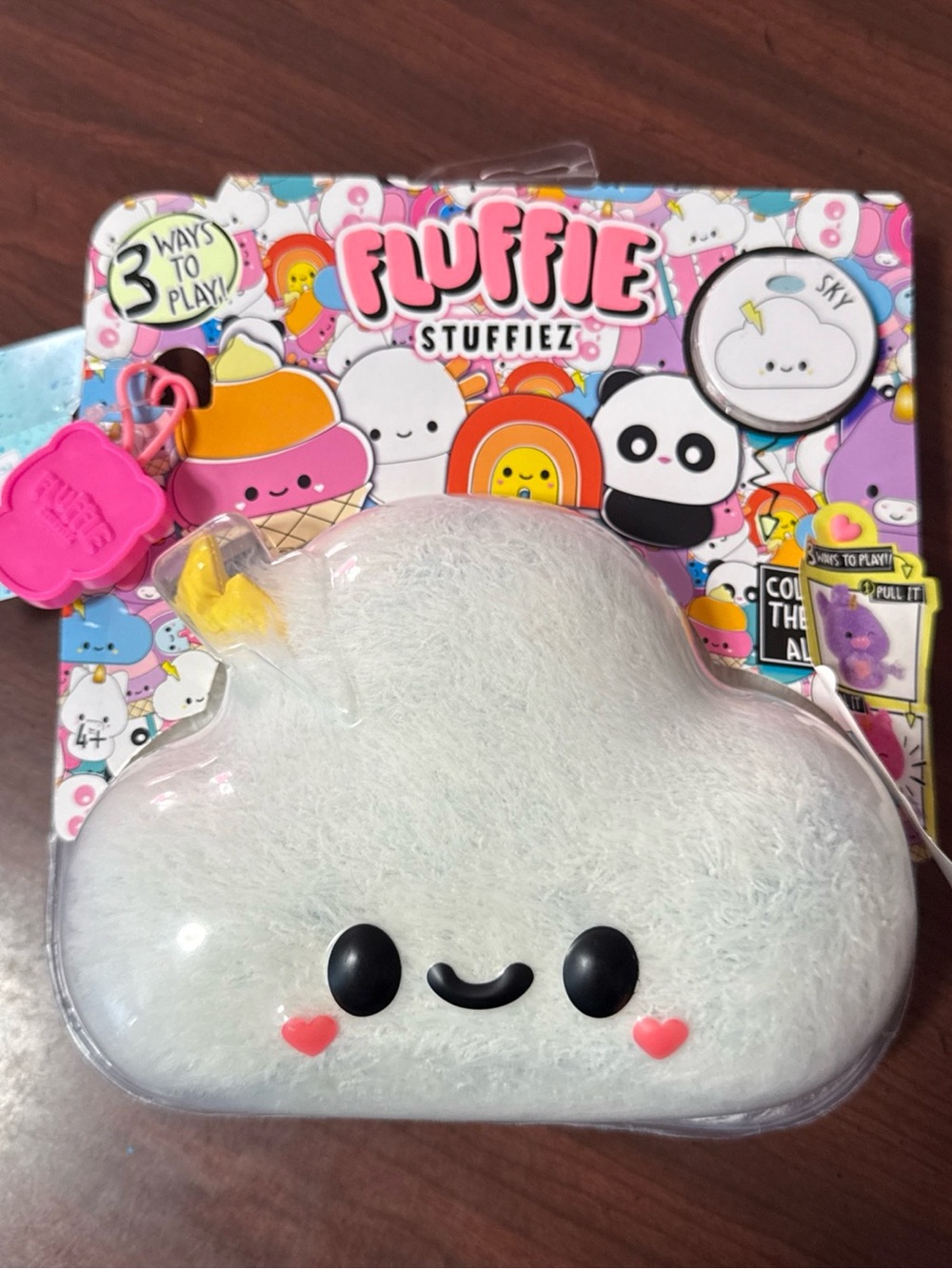 fluff Stuffiez White Cloud Plush Toy by fluff